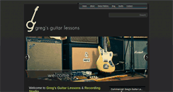 Desktop Screenshot of gregsguitarlessons.com